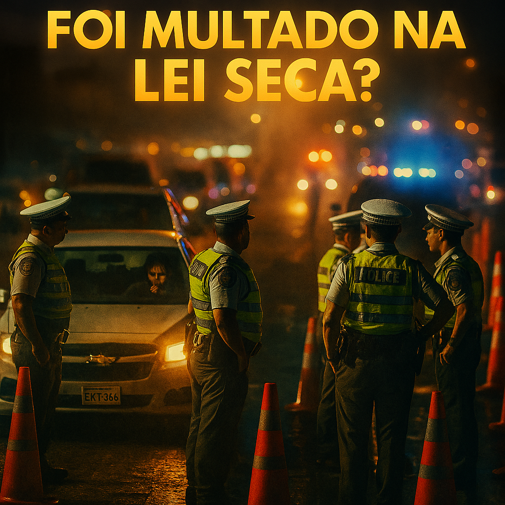 Foi multado na Lei Seca?